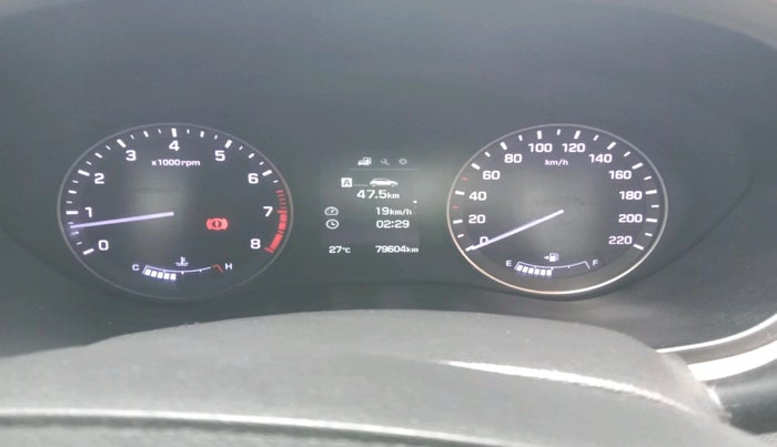 2017 Hyundai Elite i20 ASTA 1.2 (O), Petrol, Manual, 79,604 km, interior