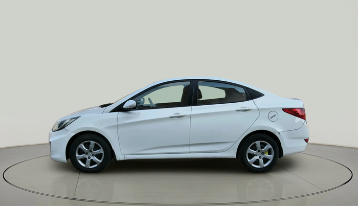 2013 Hyundai Verna FLUIDIC 1.6 CRDI EX, Diesel, Manual, 86,979 km, exterior