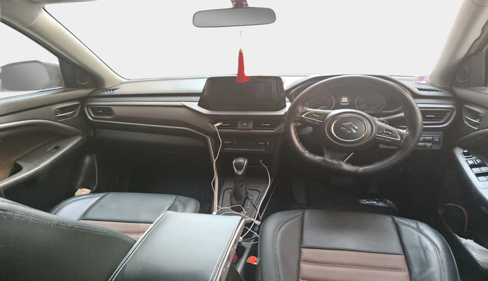 2022 Maruti BREZZA ZXI AT SMART HYBRID, Petrol, Automatic, 35,792 km, interior