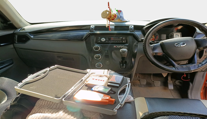 2017 Mahindra KUV 100 NXT K4+ D 6 STR, Diesel, Manual, 1,30,100 km, interior