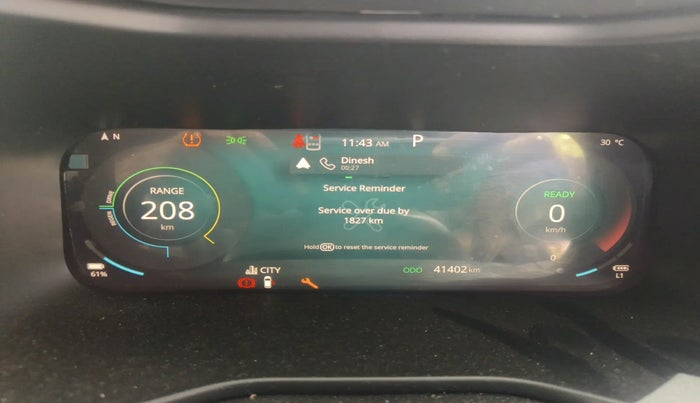 2023 Tata NEXON EV EMPOWERED MEDIUM RANGE, Electric, Automatic, 41,402 km, interior
