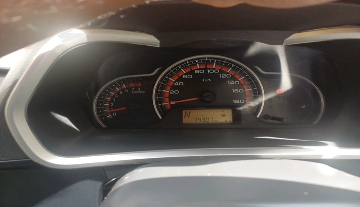 2015 Maruti Alto K10 VXI AMT, Petrol, Automatic, 74,307 km, interior