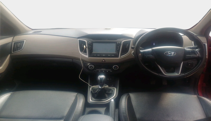 2017 Hyundai Creta SX PLUS 1.6 PETROL, Diesel, Manual, 1,45,622 km, interior