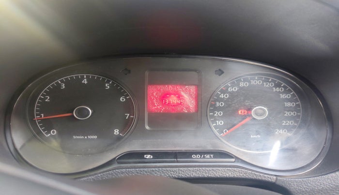 2011 Volkswagen Polo COMFORTLINE 1.2L PETROL, Petrol, Manual, 1,37,449 km, interior
