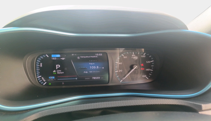 2023 Tata NEXON EV XZ PLUS LUX DARK EDITION, Electric, Automatic, 78,559 km, interior