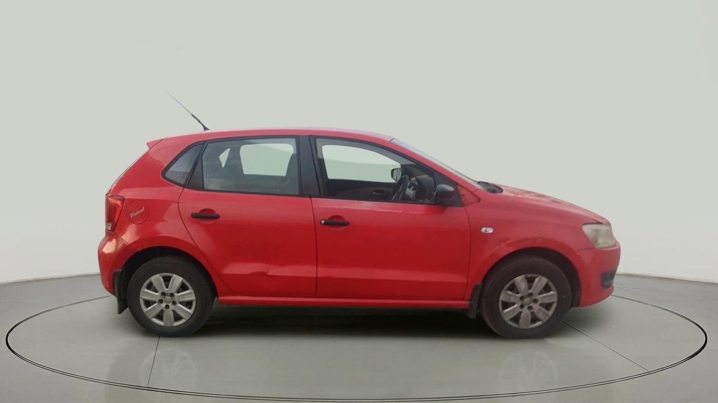2011 Volkswagen Polo TRENDLINE 1.2L PETROL, Petrol, Manual, 1,06,703 km, exterior