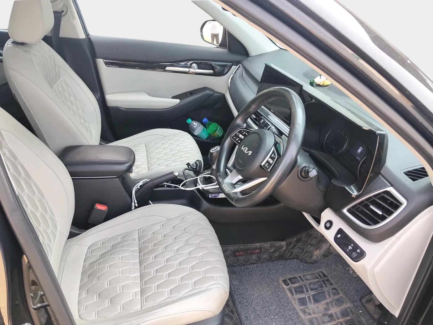 2022 KIA SELTOS HTX DIESEL 1.5, Diesel, Manual, 1,07,819 km, interior