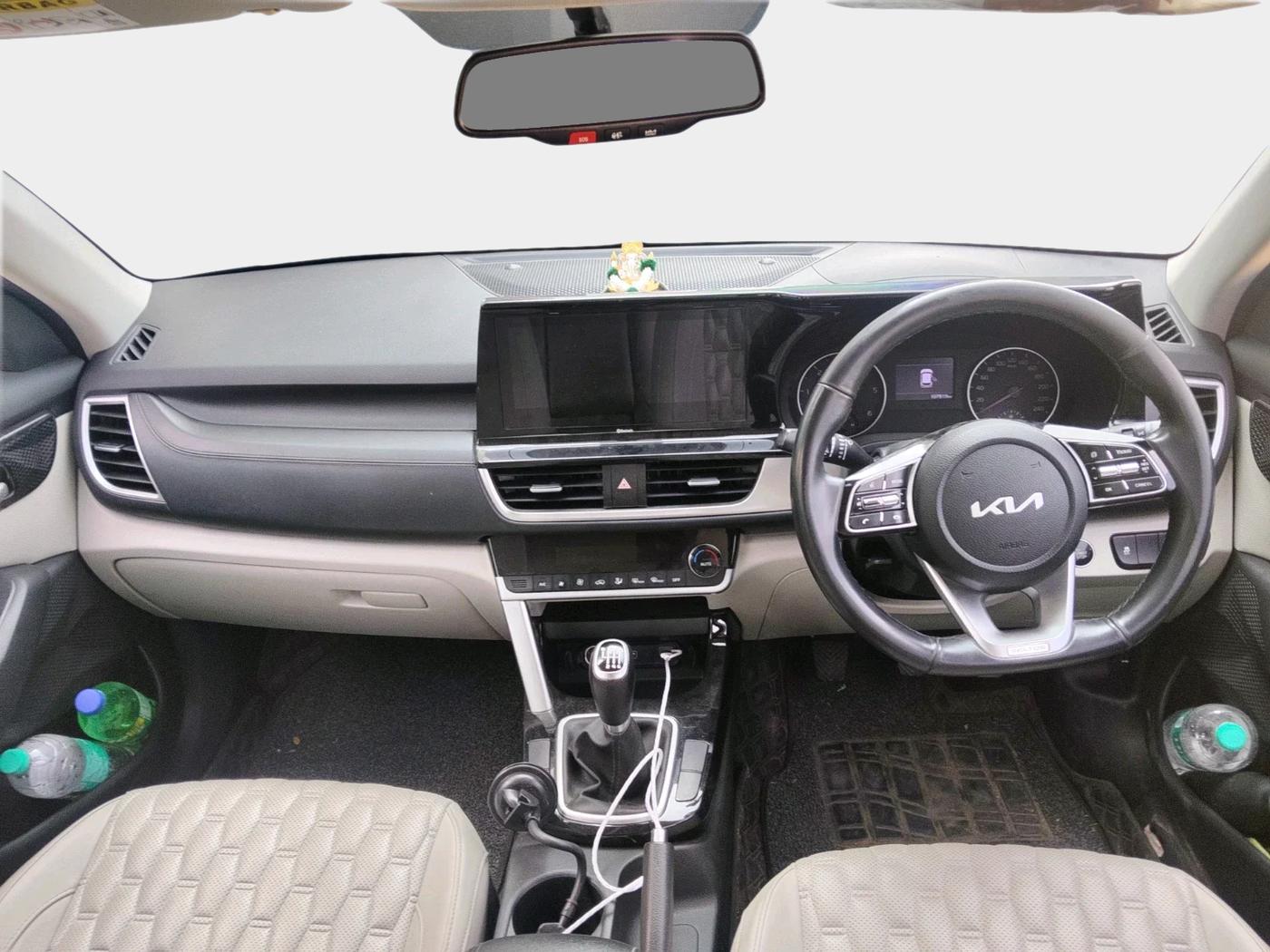 2022 KIA SELTOS HTX DIESEL 1.5, Diesel, Manual, 1,07,819 km, interior