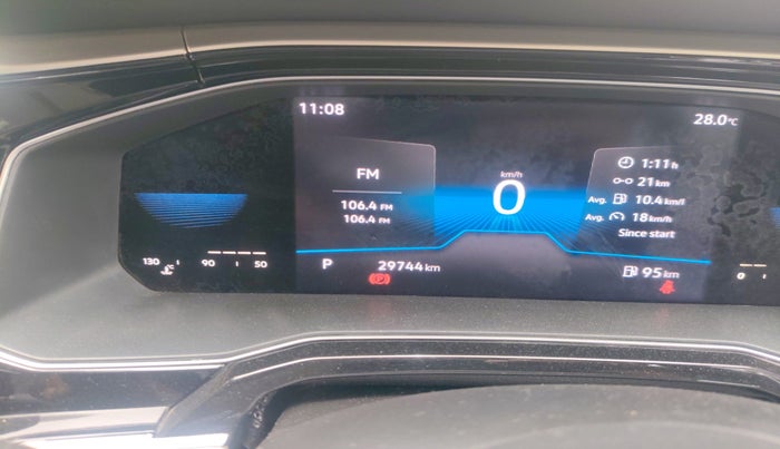 2022 Volkswagen VIRTUS TOPLINE TSI 1.0 AT, Petrol, Automatic, 29,744 km, interior