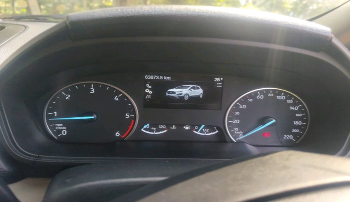 2020 Ford Ecosport TITANIUM 1.5L DIESEL, Diesel, Manual, 63,873 km, interior