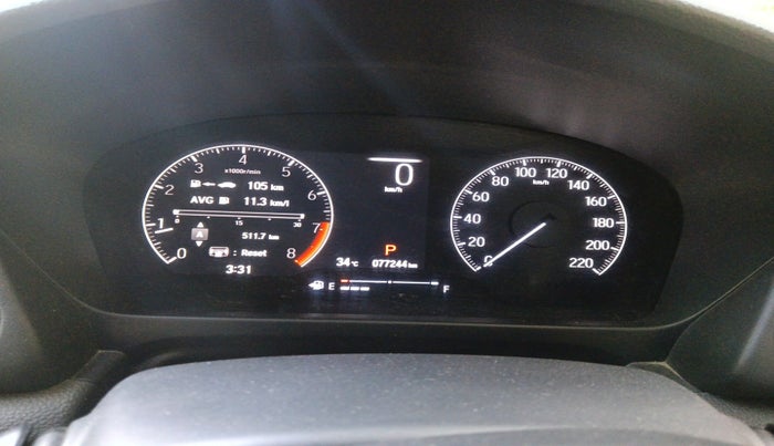 2022 Honda City 1.5L I-VTEC ZX CVT, Petrol, Automatic, 77,244 km, interior
