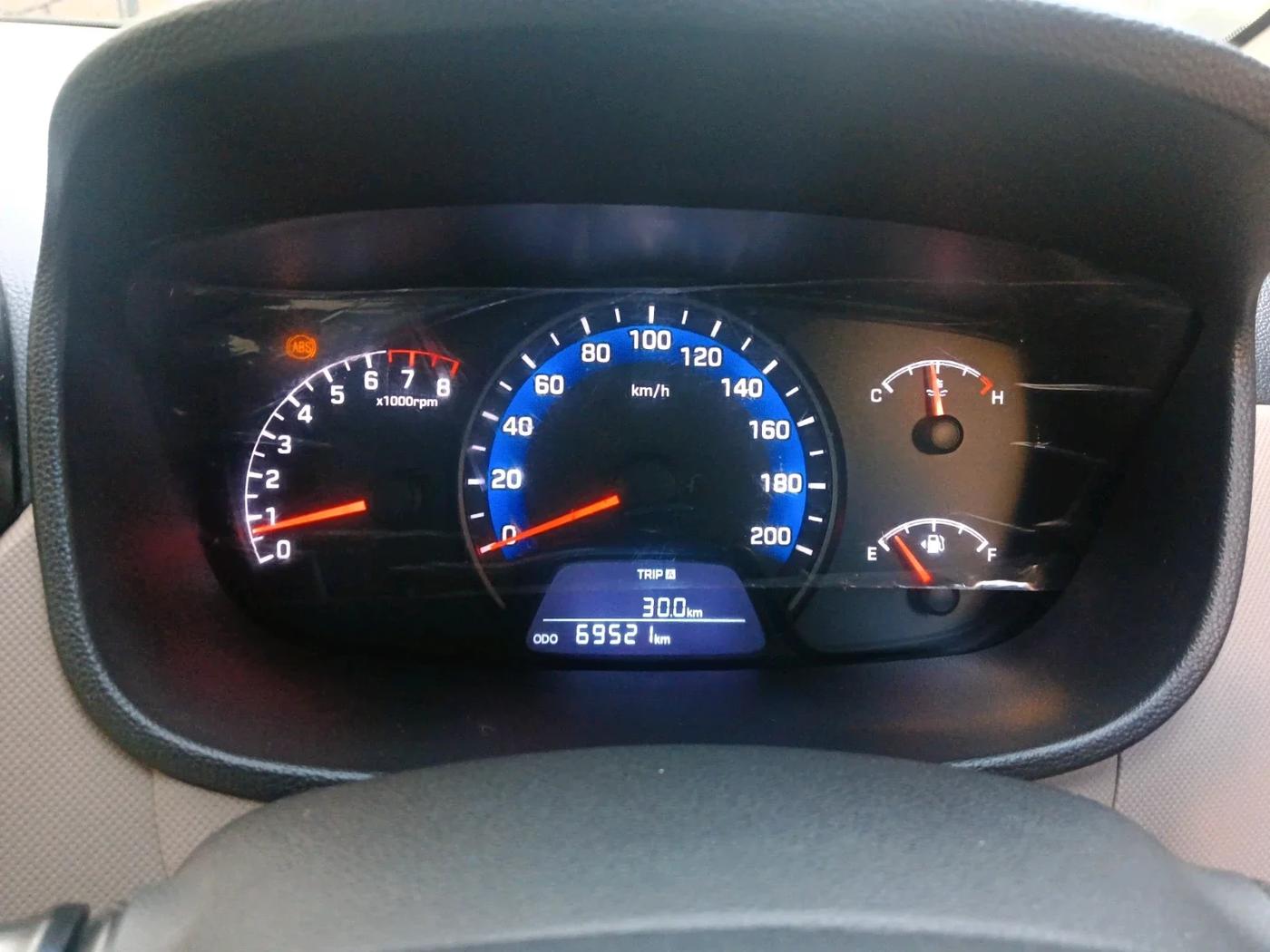 2015 Hyundai Xcent S (O) 1.2, Petrol, Manual, 69,521 km, interior