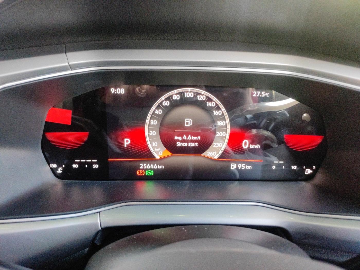 2023 Volkswagen TAIGUN GT PLUS 1.5 TSI DSG, Petrol, Automatic, 30,400 km, interior