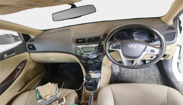 2013 Hyundai Verna FLUIDIC 1.6 CRDI EX, Diesel, Manual, 1,02,684 km, interior