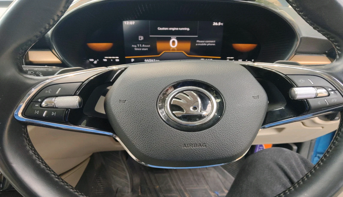 2022 Skoda SLAVIA STYLE 1.0L TSI AT, Petrol, Automatic, 44,541 km, interior