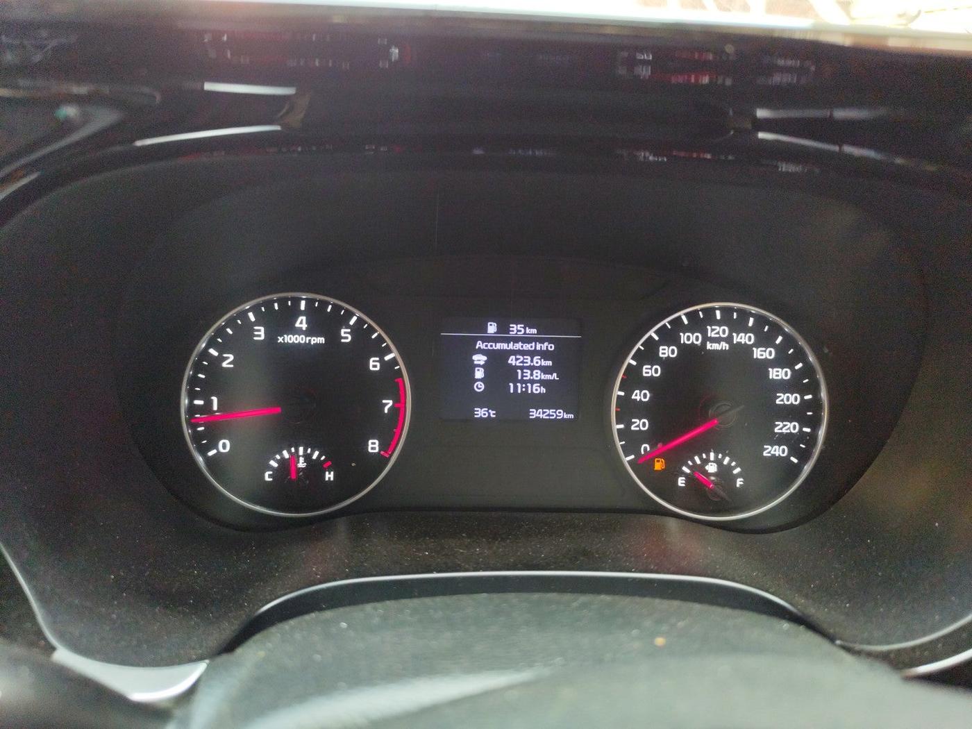 2021 KIA SELTOS HTK PLUS 1.5, Petrol, Manual, 34,259 km, interior