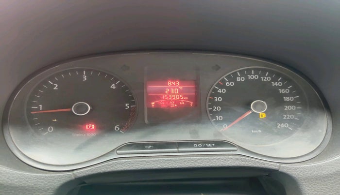 2012 Volkswagen Polo TRENDLINE 1.2L DIESEL, Diesel, Manual, 1,53,905 km, interior