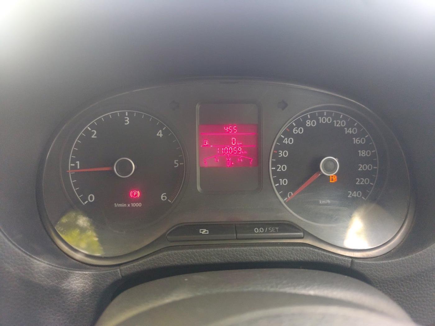 2013 Volkswagen Polo HIGHLINE DIESEL, Diesel, Manual, 1,10,059 km, interior