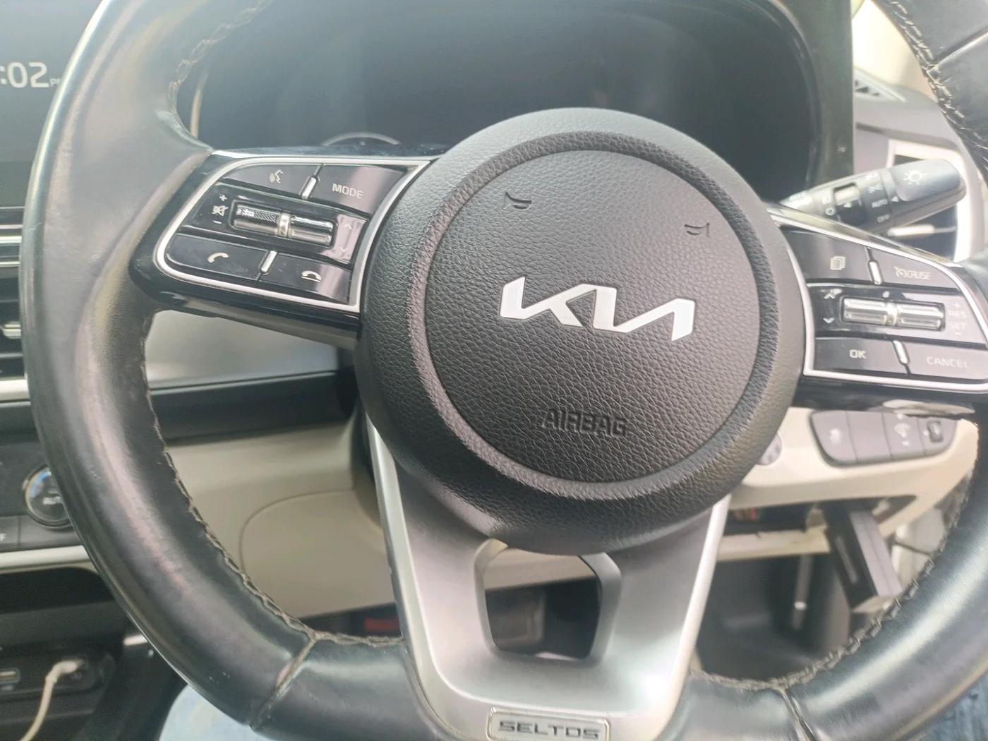 2021 KIA SELTOS HTX IVT 1.5 PETROL, Petrol, Automatic, 79,668 km, interior