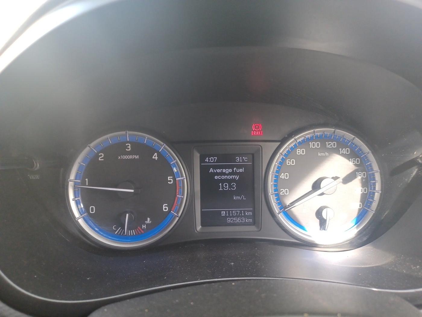 2016 Maruti S Cross ZETA 1.3, Diesel, Manual, 92,563 km, interior