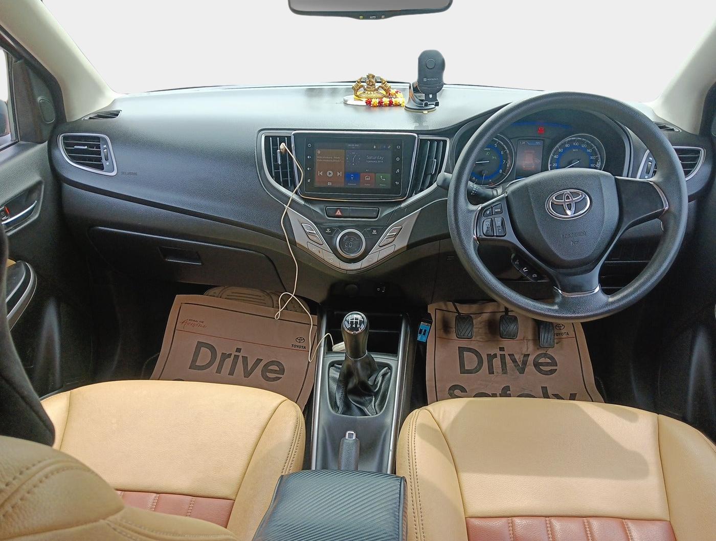 2021 Toyota Glanza G, Petrol, Manual, 55,109 km, interior