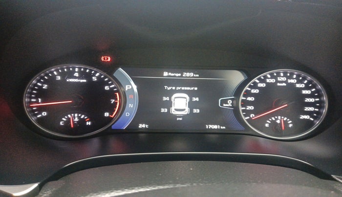 2023 KIA SELTOS X LINE 1.4 DCT, Petrol, Automatic, 17,081 km, interior