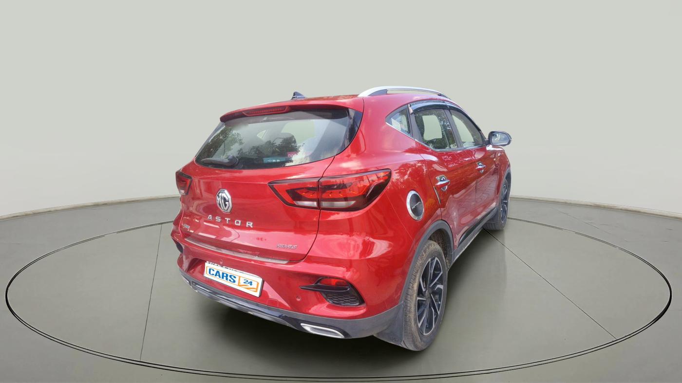 2022 MG ASTOR SAVVY 1.3 TURBO AT S RED, Petrol, Automatic, 23,951 km, exterior