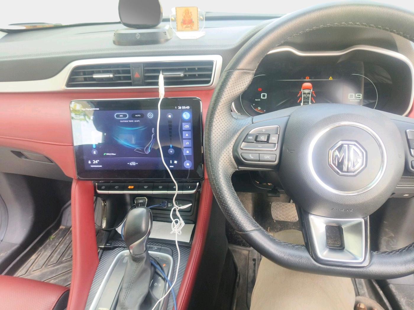 2022 MG ASTOR SAVVY 1.3 TURBO AT S RED, Petrol, Automatic, 23,951 km, interior