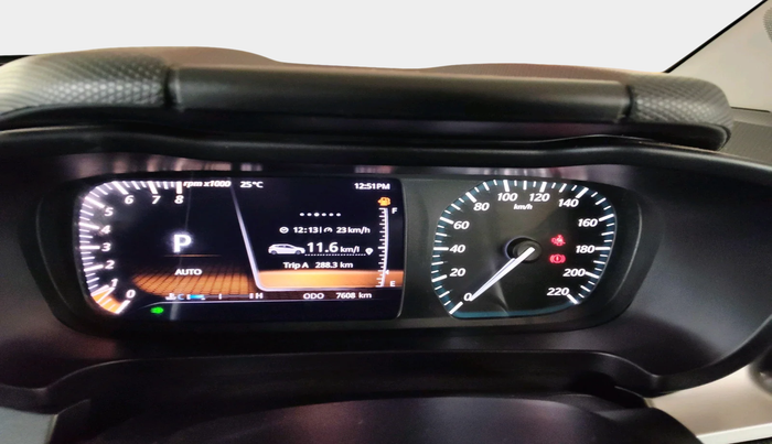 2023 Tata ALTROZ XZA, Petrol, Automatic, 7,608 km, interior