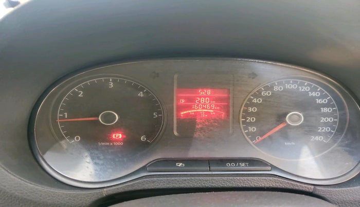 2013 Volkswagen Polo HIGHLINE DIESEL, Diesel, Manual, 1,60,469 km, interior