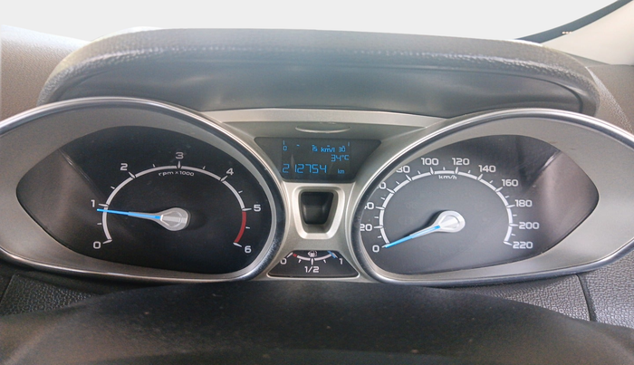2016 Ford Ecosport TITANIUM+ 1.5L DIESEL, Diesel, Manual, 2,12,754 km, interior