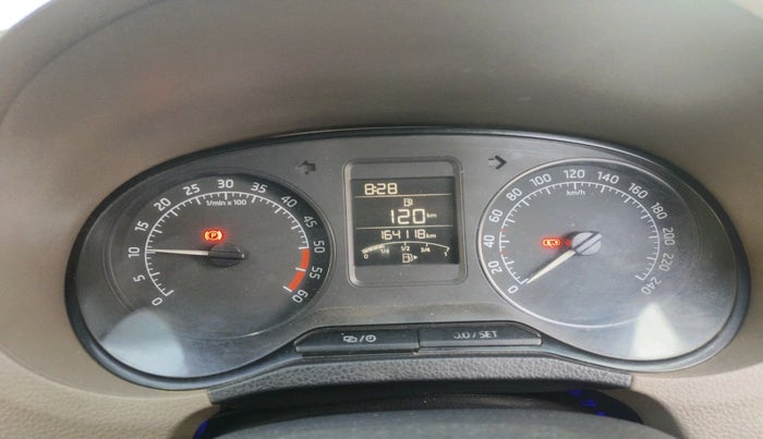 2014 Skoda Rapid 1.5 TDI CR ELEGANCE, Diesel, Manual, 1,64,118 km, interior