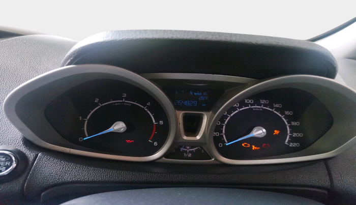 2013 Ford Ecosport TITANIUM 1.5L DIESEL, Diesel, Manual, 2,64,829 km, interior