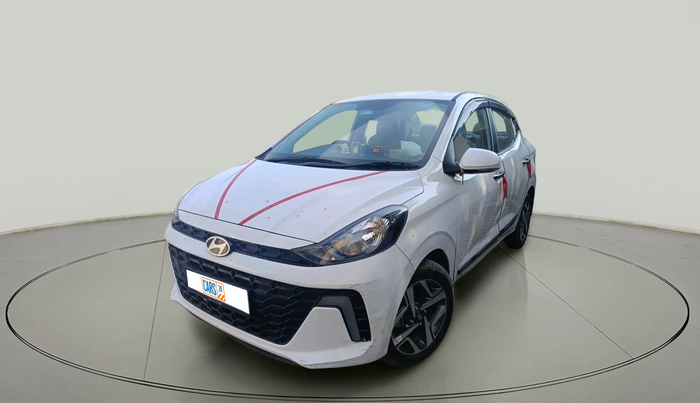 2025 Hyundai AURA SX 1.2 CNG, Petrol, Manual, 13,045 km, exterior