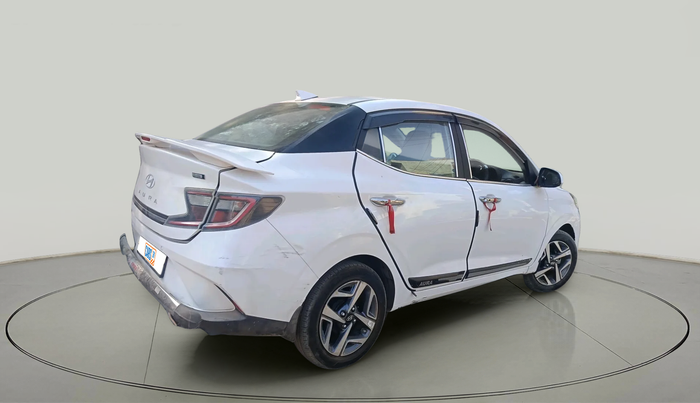 2025 Hyundai AURA SX 1.2 CNG, Petrol, Manual, 13,045 km, exterior