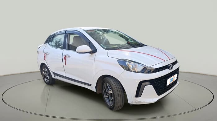 2025 Hyundai AURA SX 1.2 CNG, CNG, Manual, 13,045 km, exterior