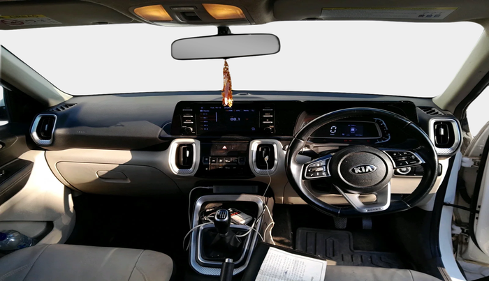 2021 KIA SONET HTX 1.0 IMT, Petrol, Manual, 79,174 km, interior