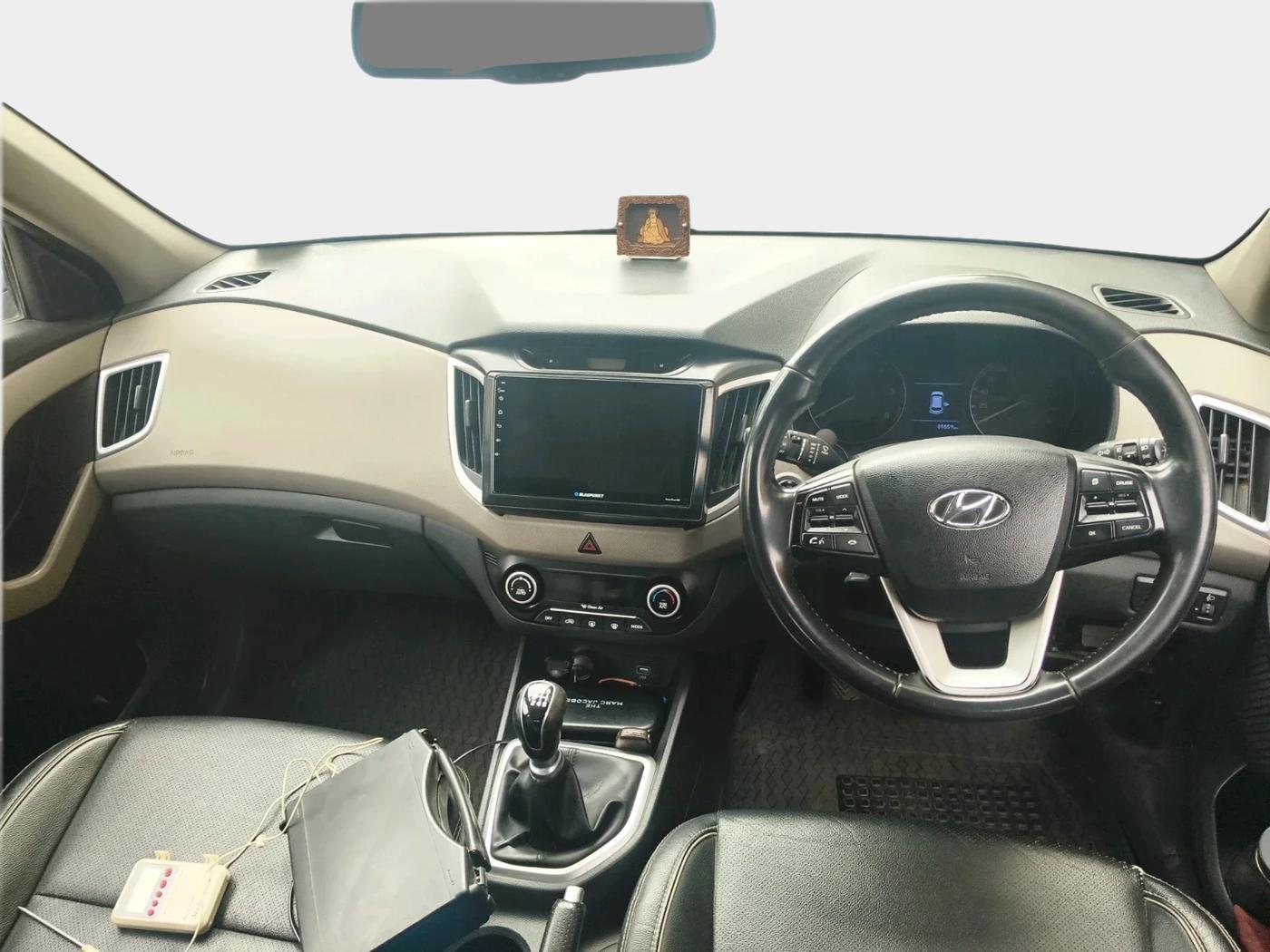 2018 Hyundai Creta SX (O) 1.6 DIESEL, Diesel, Manual, 89,859 km, interior
