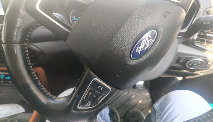 2019 Ford Ecosport TITANIUM 1.5L SPORTS(SUNROOF) DIESEL, Diesel, Manual, 1,28,547 km, interior