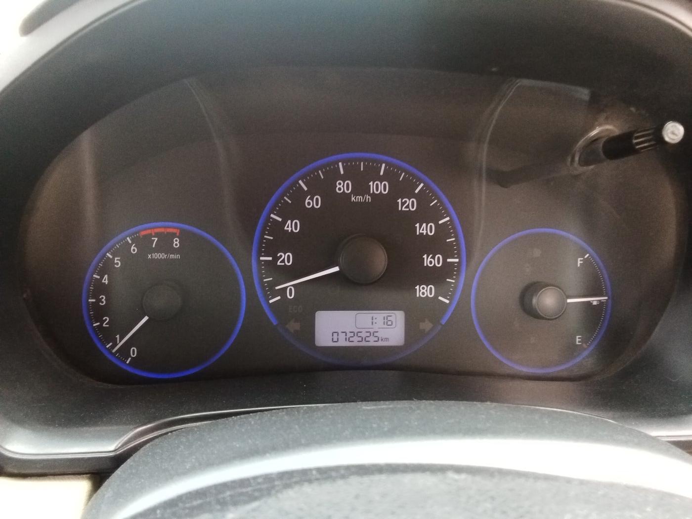 2017 Honda Amaze 1.2L I-VTEC S, CNG, Manual, 72,525 km, interior