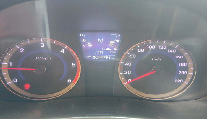 2014 Hyundai Verna FLUIDIC 1.6 CRDI SX AT, Diesel, Automatic, 1,68,894 km, interior