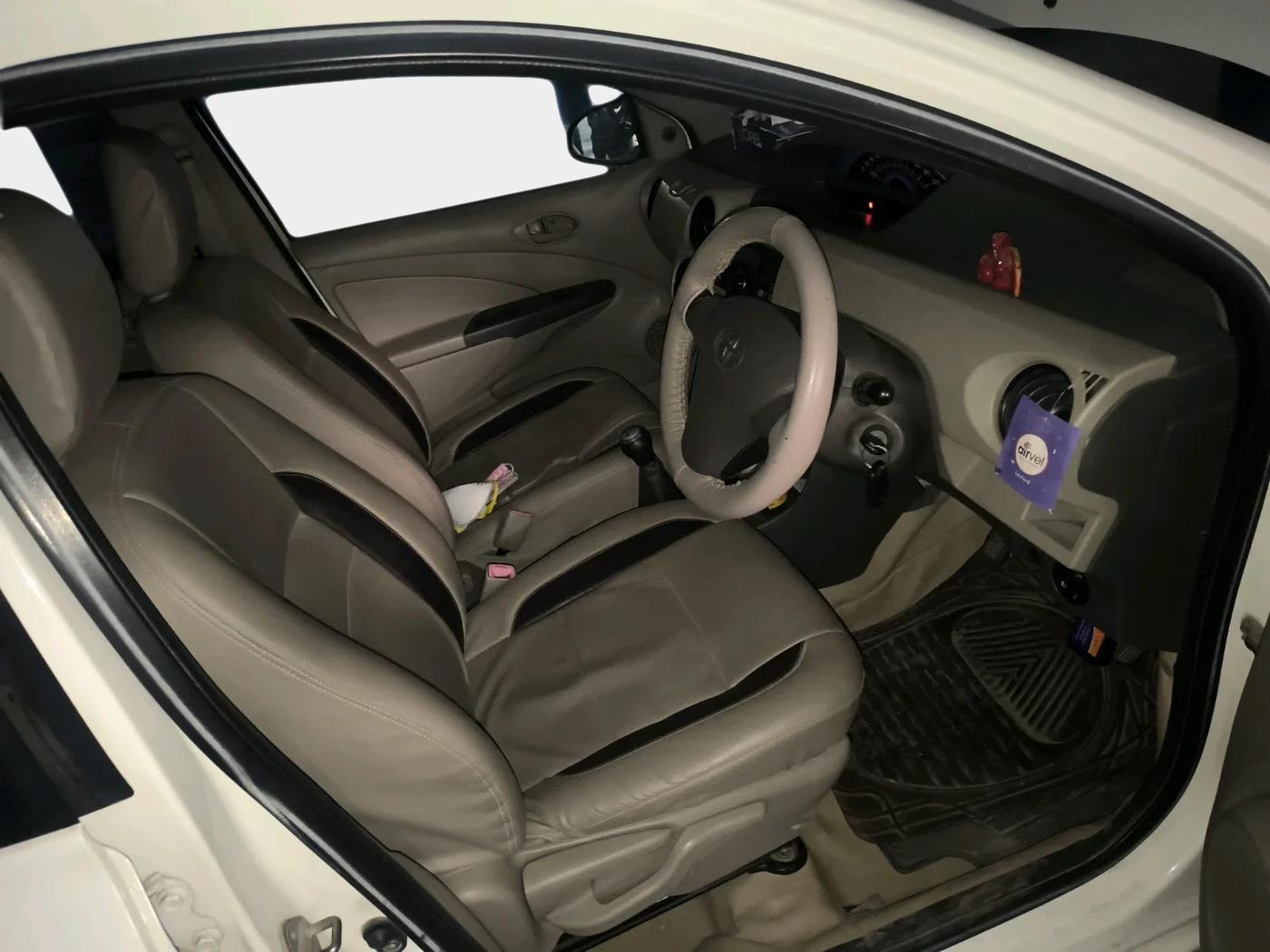 2013 Toyota Etios G, Petrol, Manual, 85,832 km, interior