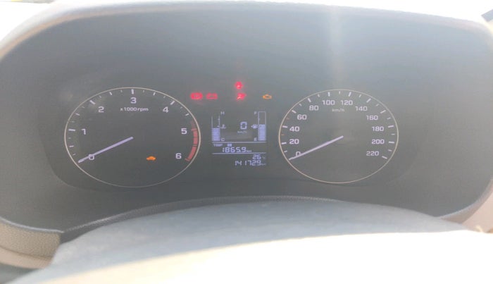 2018 Hyundai Creta SX 1.6 DIESEL, Diesel, Manual, 1,41,729 km, interior