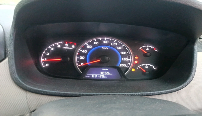 2017 Hyundai Grand i10 MAGNA 1.1 CRDI, Diesel, Manual, 83,125 km, interior