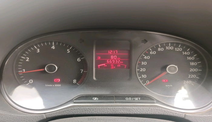 2012 Volkswagen Polo TRENDLINE 1.2L PETROL, Petrol, Manual, 66,932 km, interior