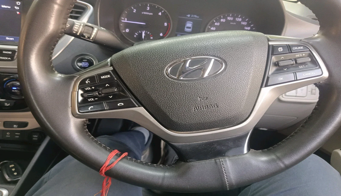 2017 Hyundai Verna 1.6 SX (O) CRDI MT, Diesel, Manual, 1,17,348 km, interior