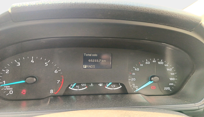 2018 Ford Ecosport TITANIUM + 1.5L PETROL AT, Petrol, Automatic, 65,233 km, interior