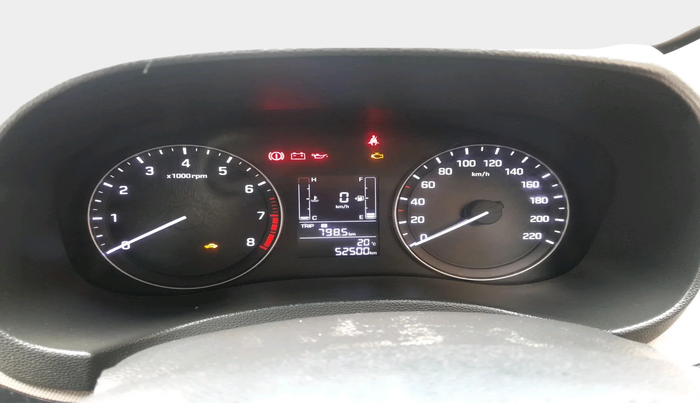 2017 Hyundai Creta E PLUS 1.6 PETROL, Petrol, Manual, 52,500 km, interior