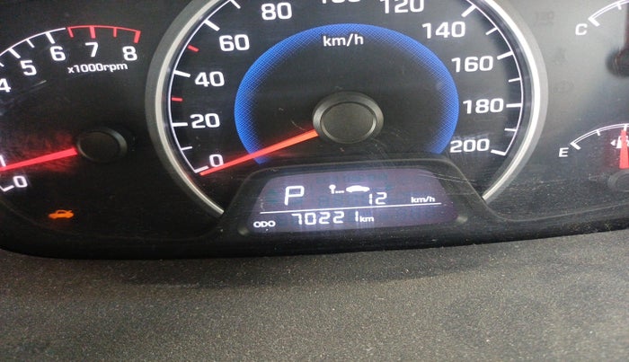 2014 Hyundai Grand i10 ASTA AT 1.2 KAPPA VTVT, Petrol, Automatic, 70,221 km, interior