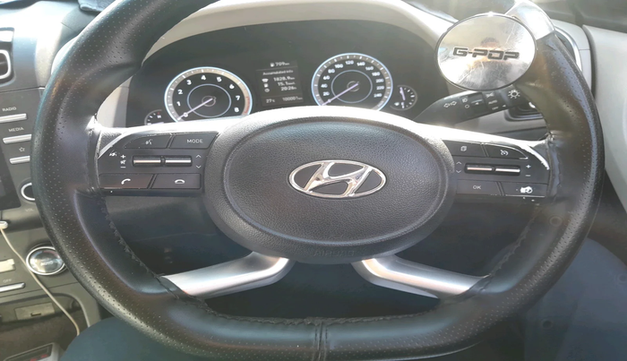 2022 Hyundai Creta S 1.5 PETROL, Petrol, Manual, 1,00,001 km, interior